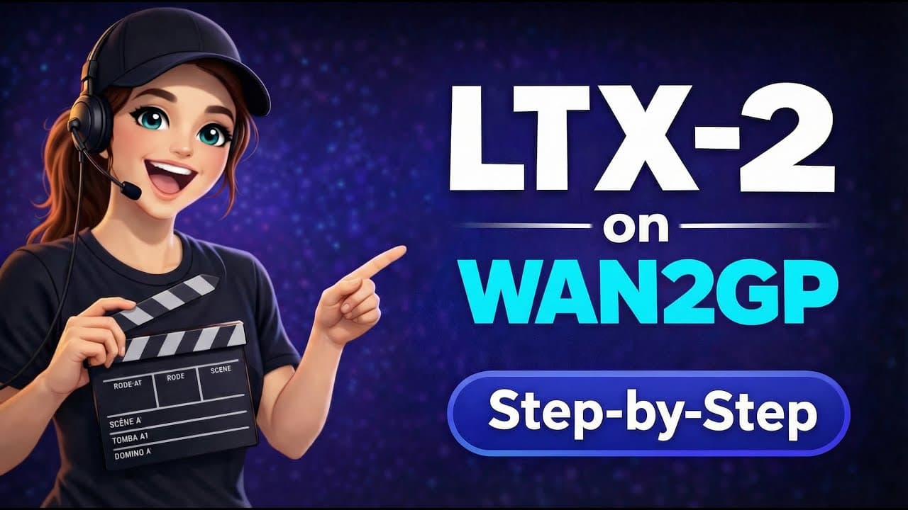 🎬 How to Create AI Movies with LTX-2 on WAN2GP (Step-by-Step Tutorial)