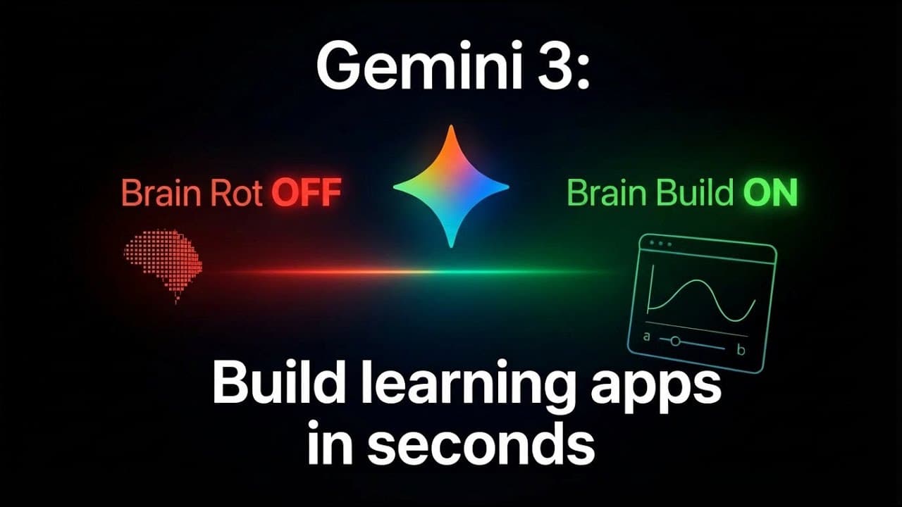 Gemini 3: Interactive Visualizations made easy (Step-by-Step Tutorial)